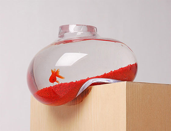 Креативные аквариумы для рыбок 