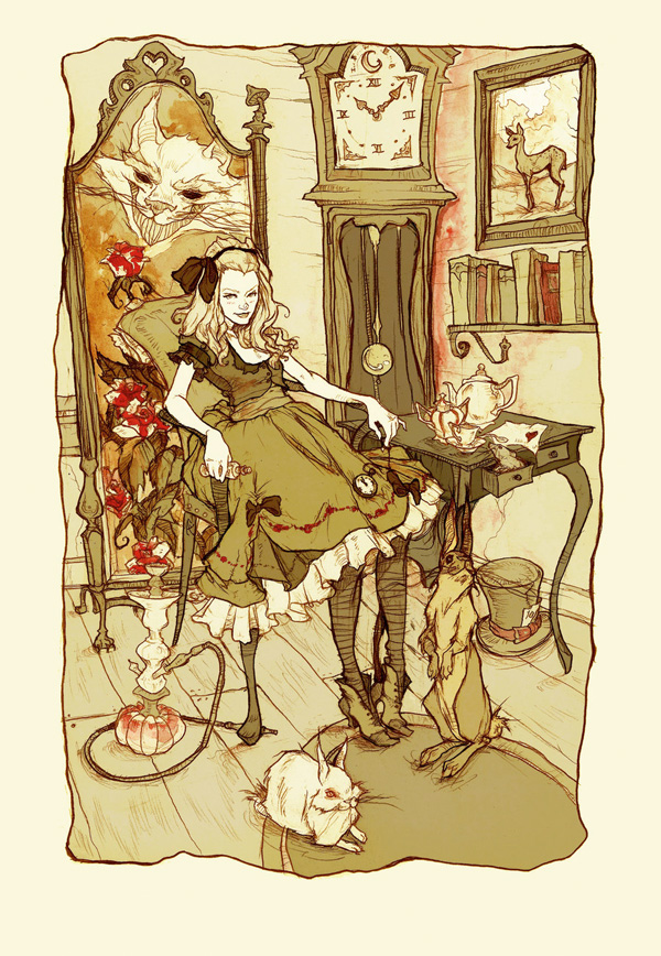 Иллюстрации Алиса в стране чудес (19)