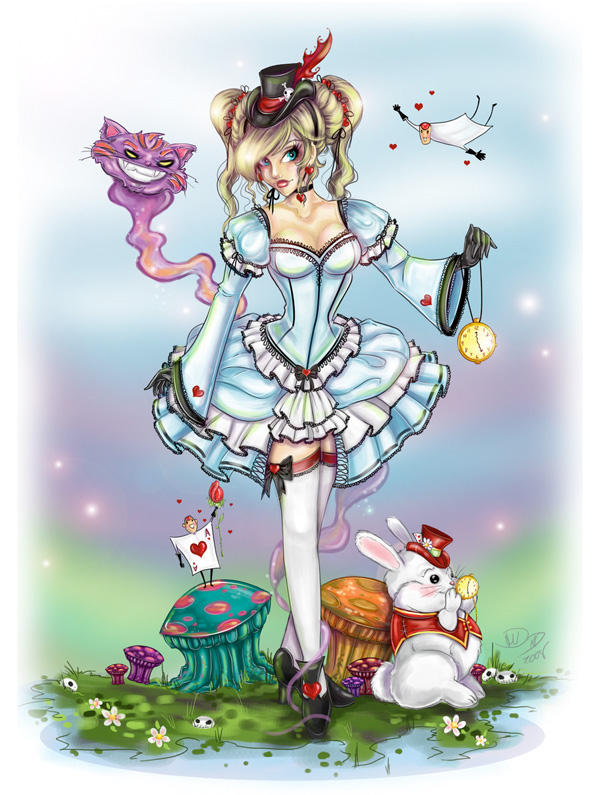 Иллюстрации Алиса в стране чудес (1)