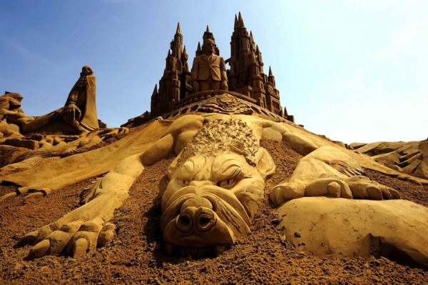 песчаные скульптуры (3)