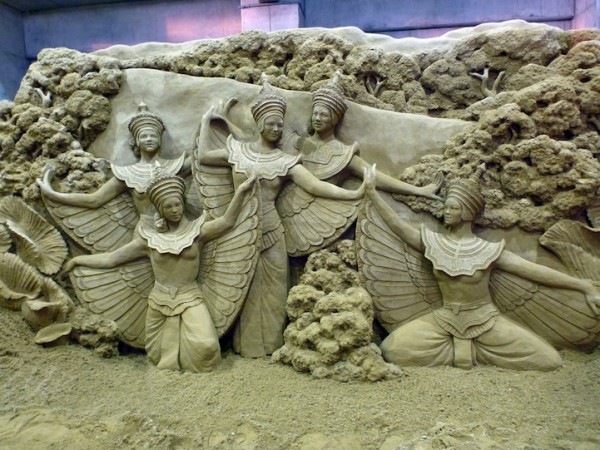 сложные песчаные скульптуры (7)