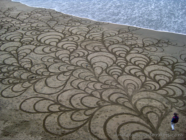 рисунки на песке (1)