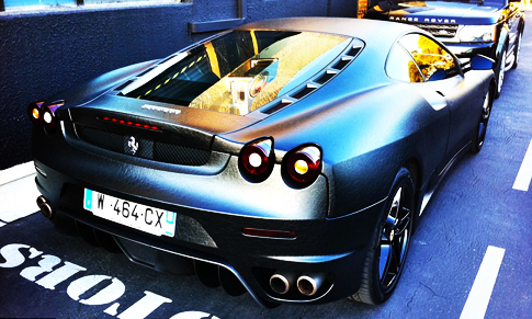 Кожаный Ferrari