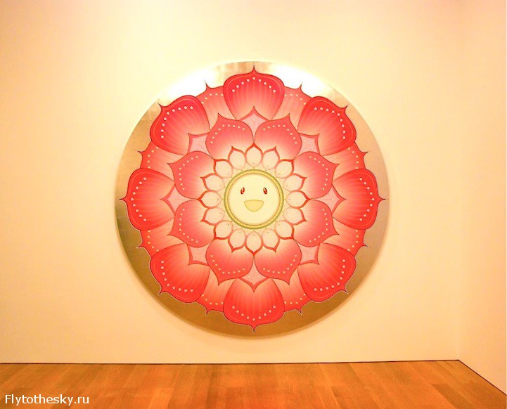 Выставка Такаши Мураками: Цветы и Черепа (4)