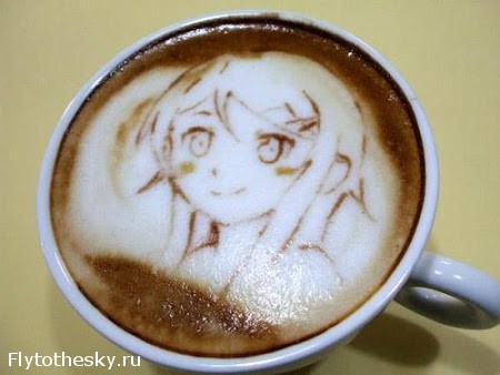 рисунки на кофе (16)