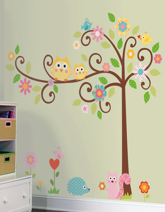 Дизайн стен детской комнаты (3)