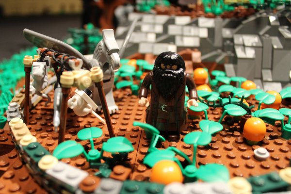 Хогвартс из Lego (9)