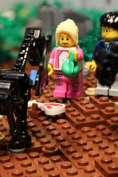 Хогвартс из Lego (4)