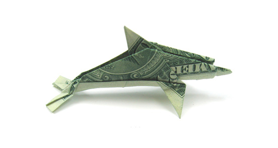 Оригами из денег (8)