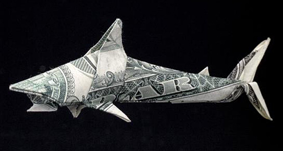 Оригами из денег (24)