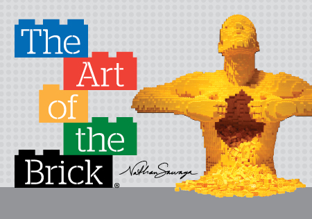 скульптуры из кубиков Lego (2)