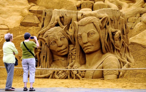 песчаные скульптуры (5)