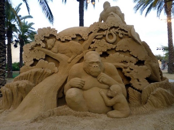 сложные песчаные скульптуры (6)