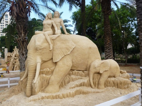 сложные песчаные скульптуры (4)