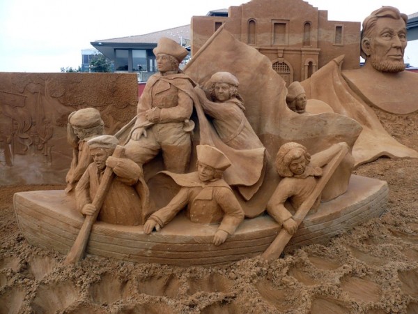 сложные песчаные скульптуры (3)