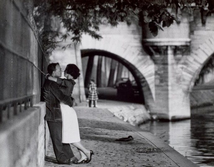черно-белые фотографии Парижа