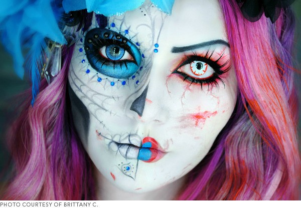макияж на хэллоуин (5)