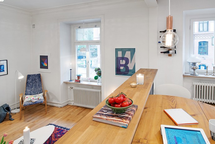 дизайн интерьера шведской квартиры (2)