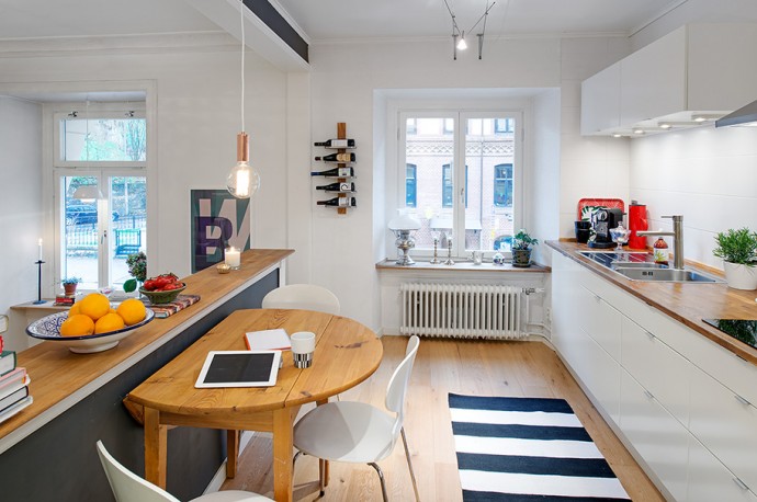 дизайн интерьера шведской квартиры (1)
