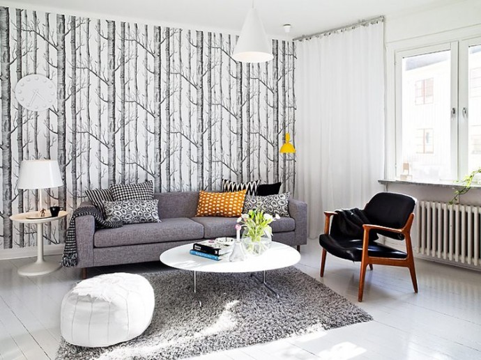 Дизайн интерьера шведской квартиры (1)