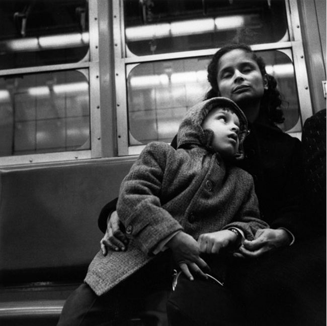 Портреты пассажиров Нью-Йоркской подземки 60-х годов (17)