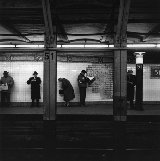 Портреты пассажиров Нью-Йоркской подземки 60-х годов (14)