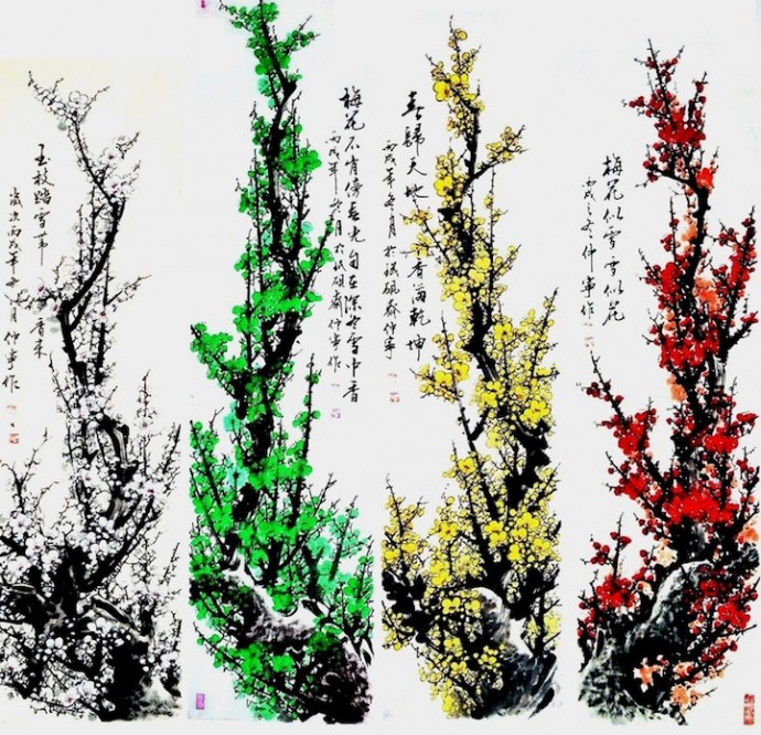 Природа и китайская каллиграфия (3)