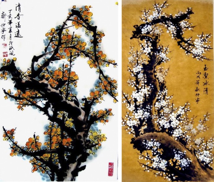 Природа и китайская каллиграфия (12)