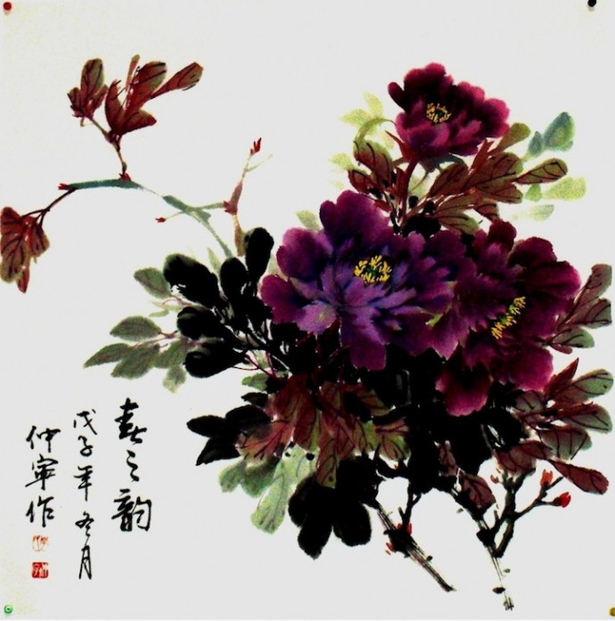 Природа и китайская каллиграфия (2)