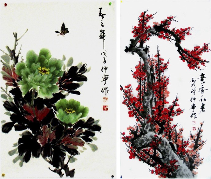 Природа и китайская каллиграфия (11)