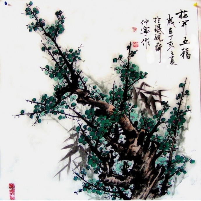 Природа и китайская каллиграфия (9)