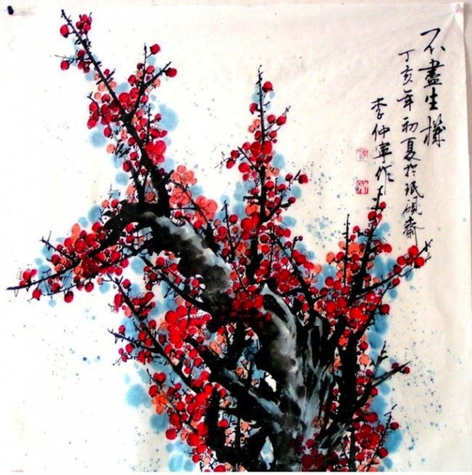 Природа и китайская каллиграфия (7)