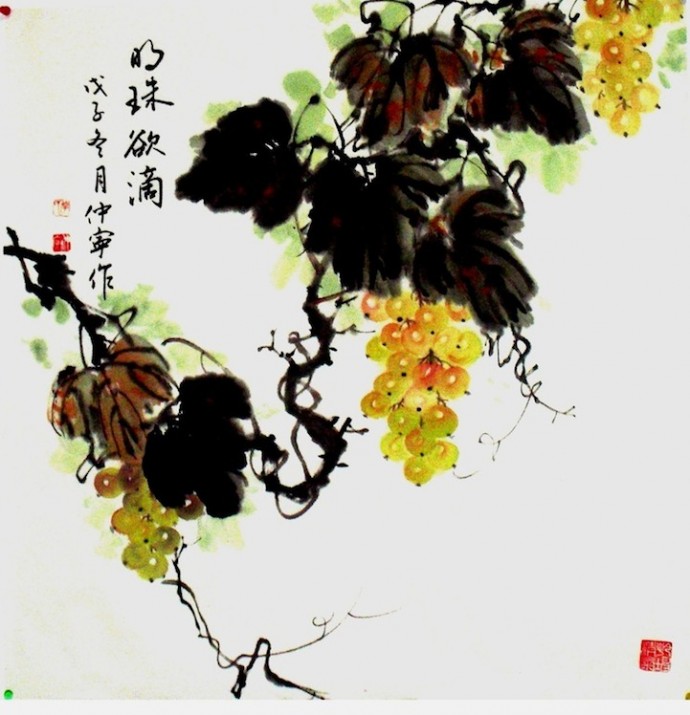 Природа и китайская каллиграфия (6)