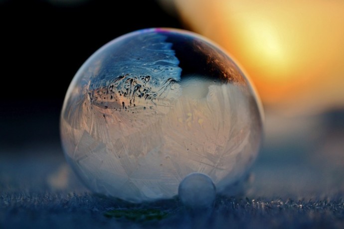 Мыльные пузыри и холодная температура (3)