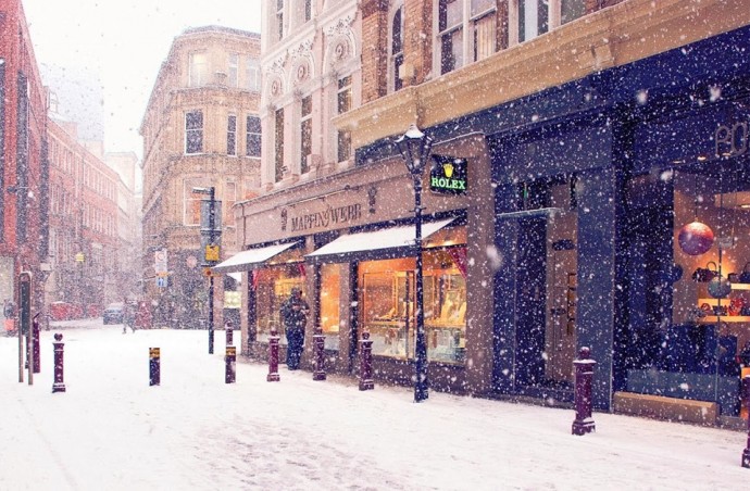 Зима в Манчестере