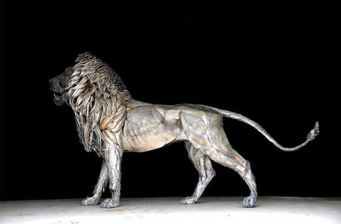 металлический лев (3)