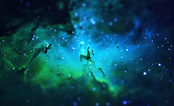 Эффект Tilt-Shift на фотографии туманностей и галактик (7)