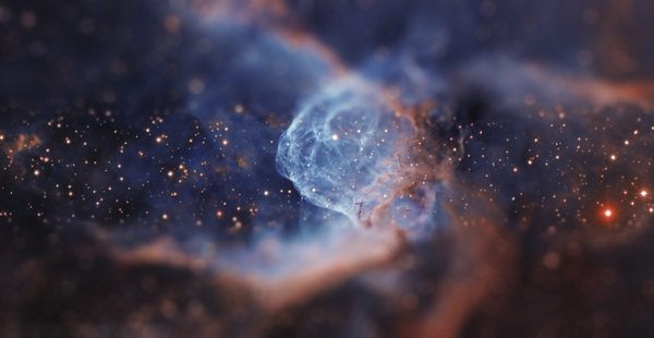 Эффект Tilt-Shift на фотографии туманностей и галактик (3)