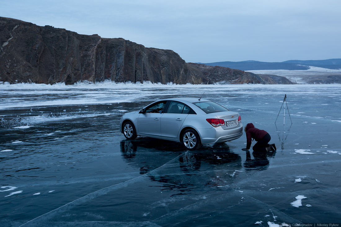 Audi на Байкале