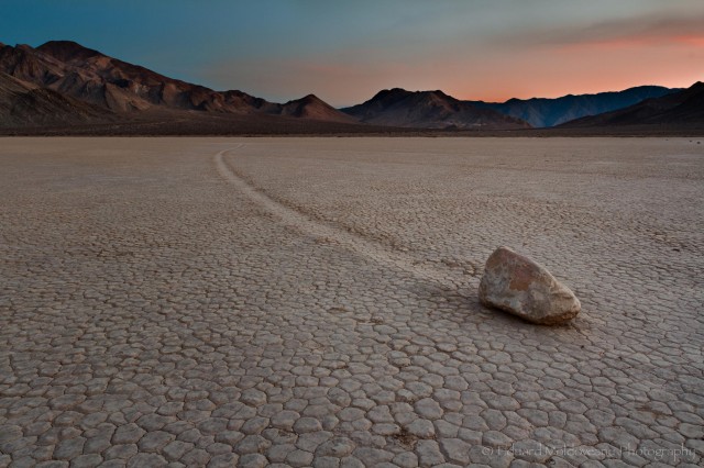 The Racetrack at Death Valley National Park, California