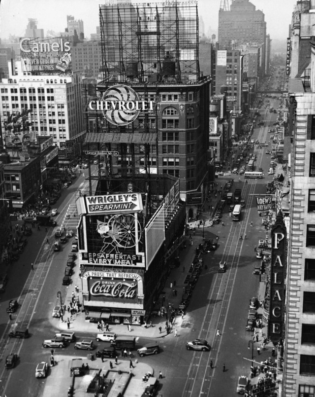 Как менялась Таймс-сквер на протяжении 117 лет. ФОТО