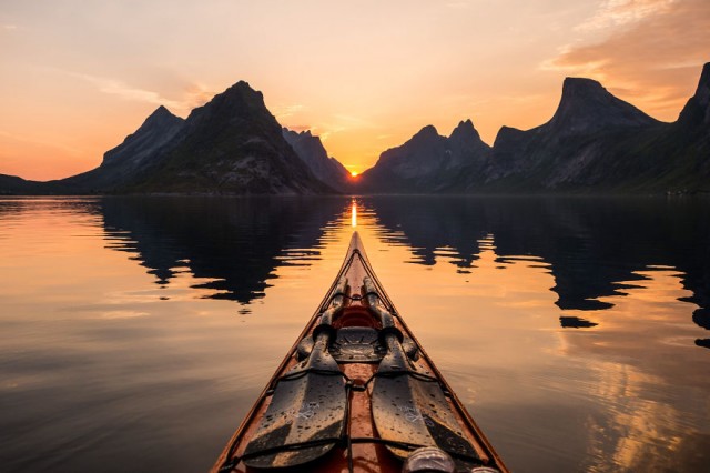 Удивительное путешествие по Норвегии на каяке. ФОТО