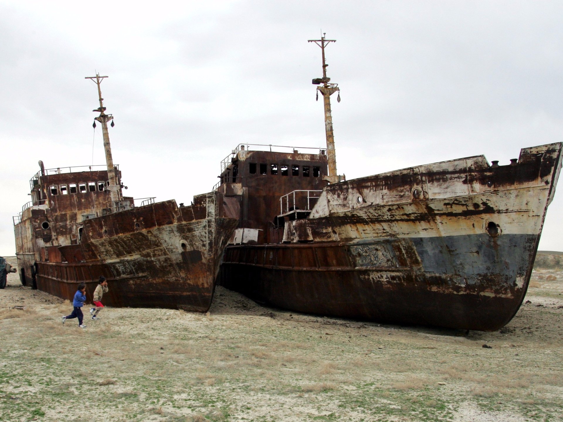 Кладбище кораблей Аральское море