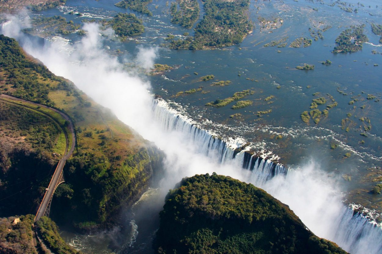 Африка водопад река Лимпопо