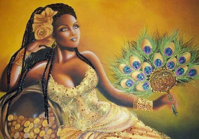 2. Африканская богиня Ошун.